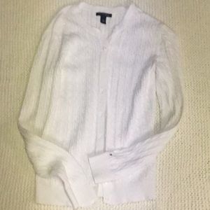 Tommy Hilfiger White cardigan